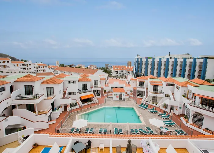 443 Diamantes Heated Pool Wi Fi Lägenhet Los Cristianos (Tenerife)